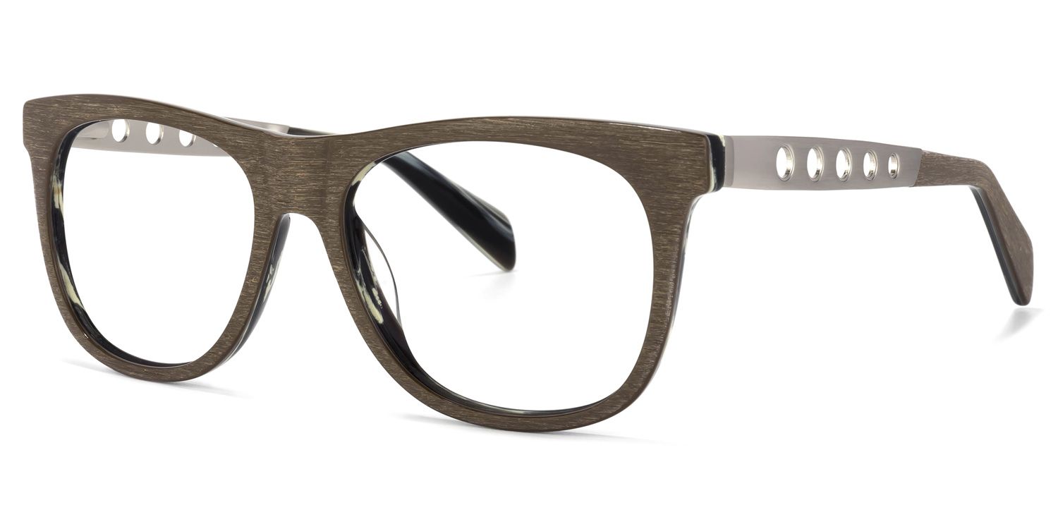 Yesenia Dunkelbraun Quadratisch Brille1