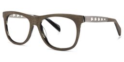 Yesenia Dunkelbraun Quadratisch Brille1