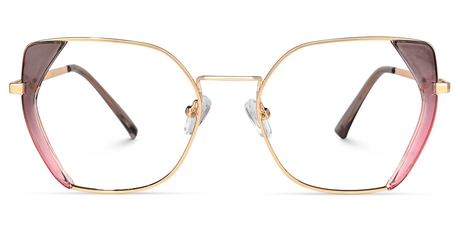 Zaida Rosa-Grau Geometrisch Brille0