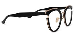 Laraine Schwarz Cat Eye Brille3