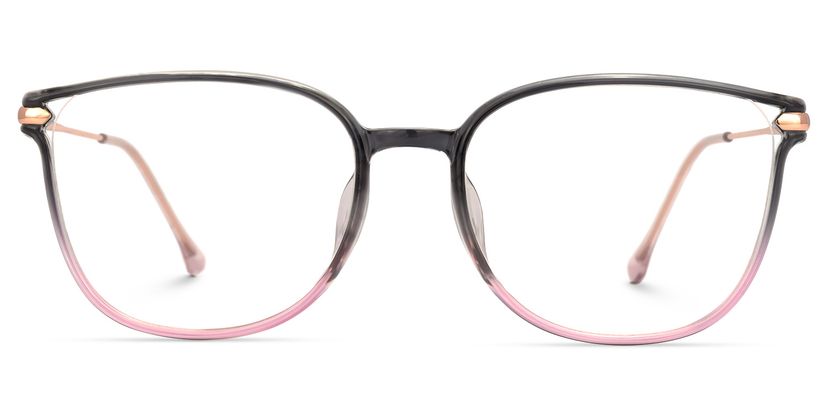 Hartwell Grau-Rosa Cateye Brille