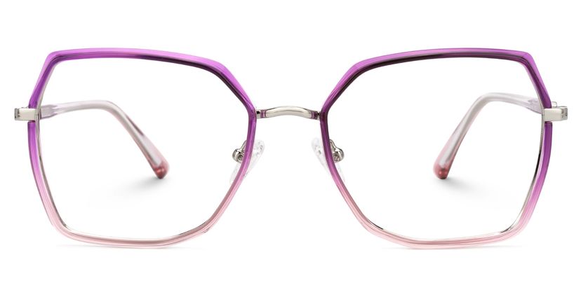 Burt Lila-Rosa Geometrisch Brille