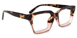 Grover Tortoise Rechteckige Brille2