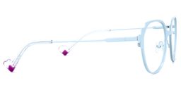 Albina Hellblau Cateye Brille3