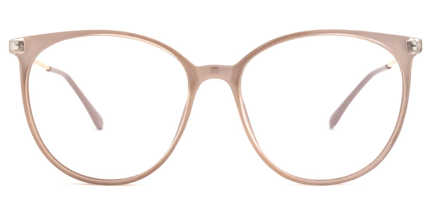 Babbage Hellbraun Rund Brille0