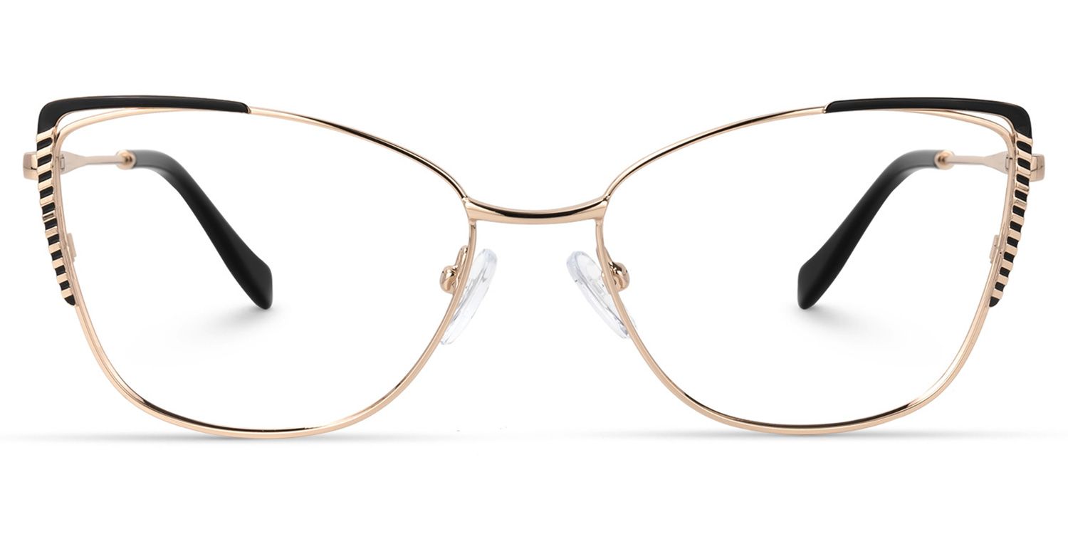 Marett Schwarze Gold Cayeye Brille0