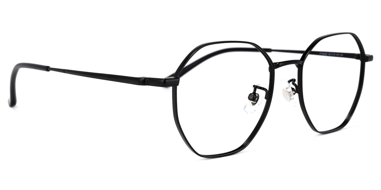 Ware Schwarz Geometrische Brille2