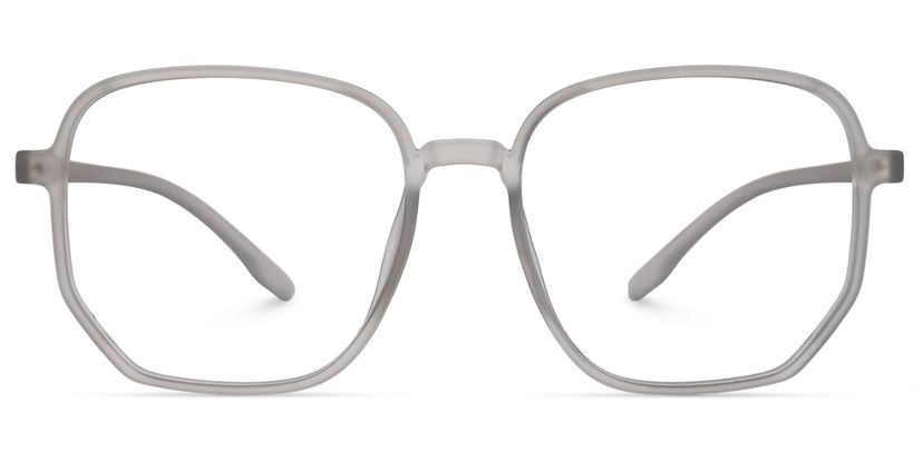 Thaddeus Grau Geometrisch Brille