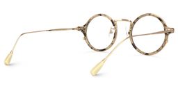 Hadassah Gelbe Runde Brille2