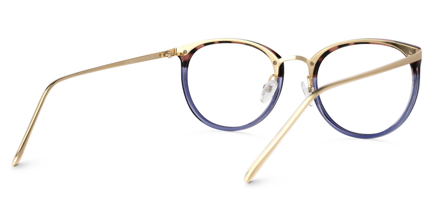 Abbas Braun-Tortoise Rund Brille2