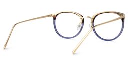 Abbas Braun-Tortoise Rund Brille2