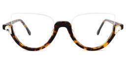 Felicia Tortoise Cateye Brille0