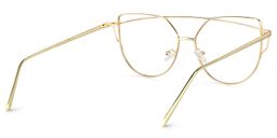 Selina Gold Pilot Brille4