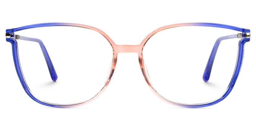 Walden Blau-Orange Quadratisch Brille