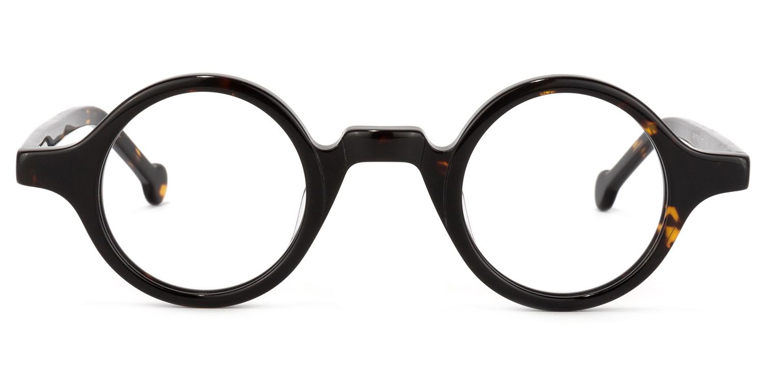 Arale Tortoise Rund Vollrand  Brille0