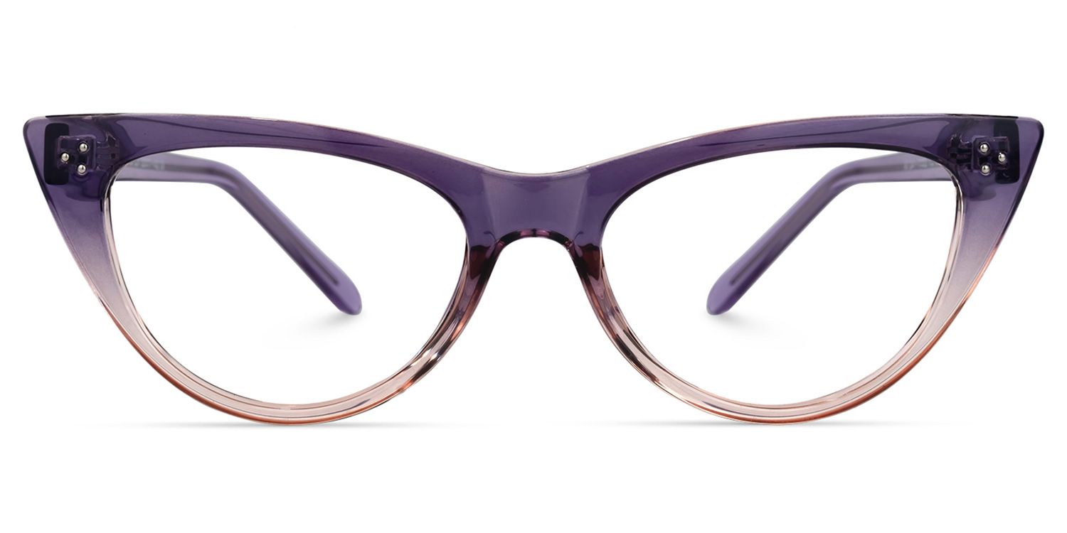 Zachry Lila-Rosa Cateye Brille0