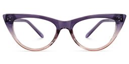 Zachry Lila-Rosa Cateye Brille0