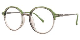 Jessye Grüne Runde Brille1