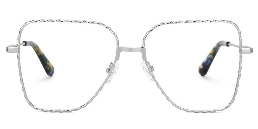 Teri Silber Pilot Brille