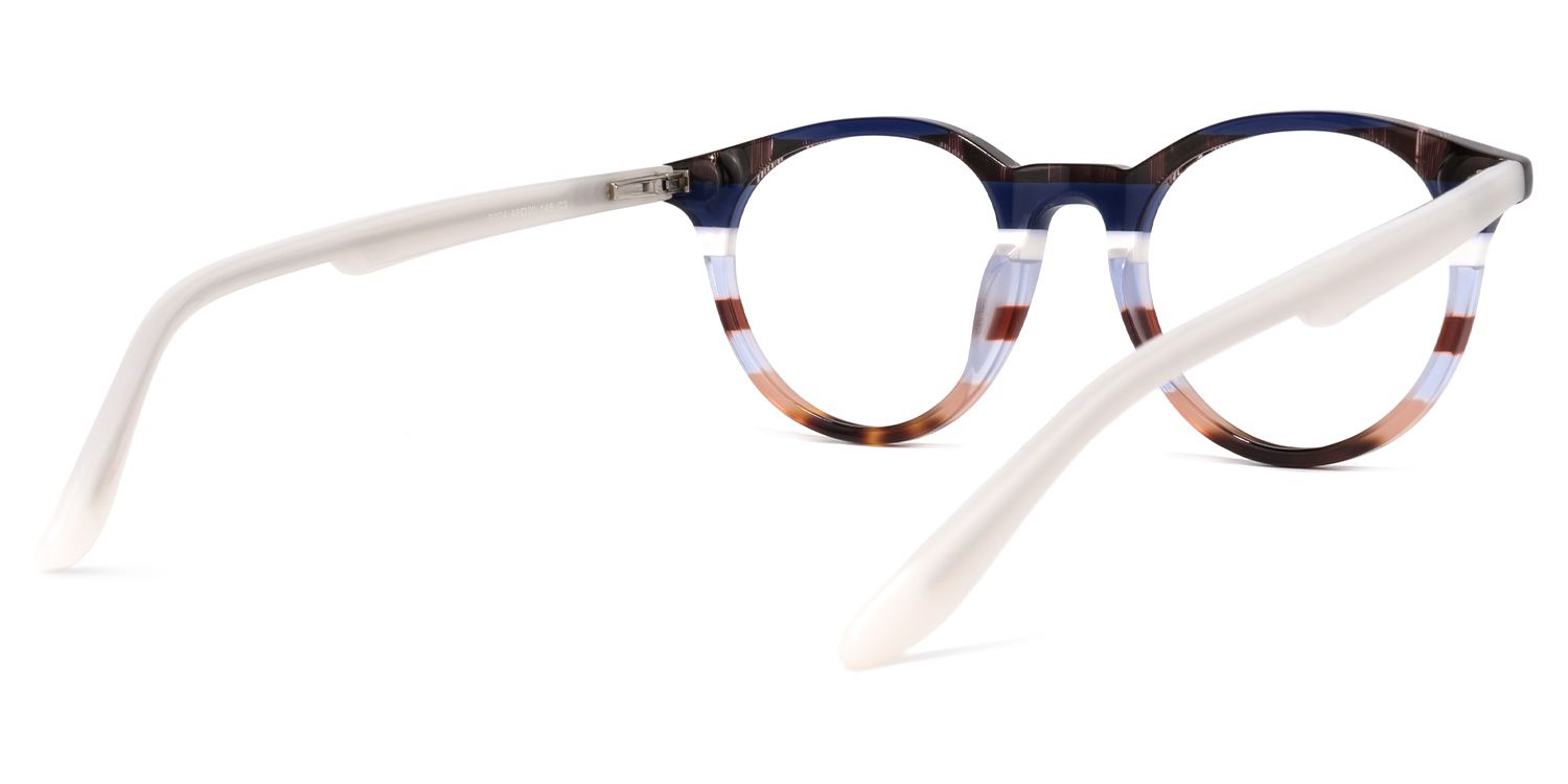 Abbra Braune Cateye Brille4