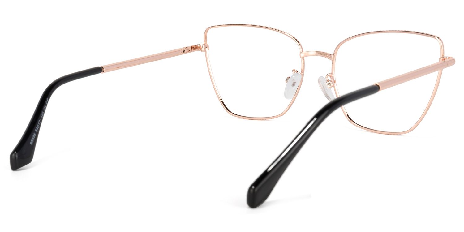 Qasim Rosa Cateye Brille4