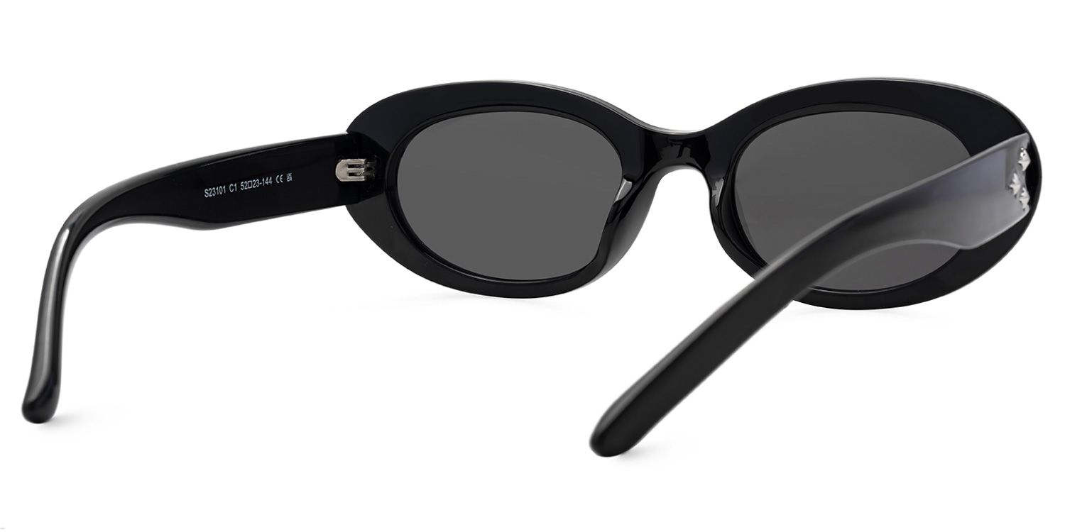 Shirley Tr90 Schwarz Sonnenbrille | ZEELOOL2