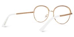 Qadir Browline Gold Brille3