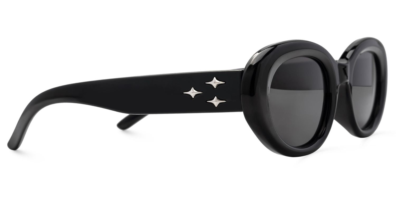 Shirley Tr90 Schwarz Sonnenbrille | ZEELOOL3
