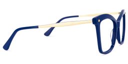 Isaebella Blau Schmetterling Brille2