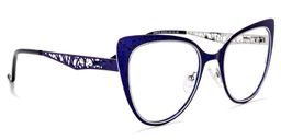 Eileen Lila Cat Eye Brille2
