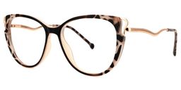 Chapman Braun-Tortoise Cateye Brille1