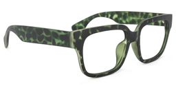 Colin Grün-Tortoise Rechteckig Brille2