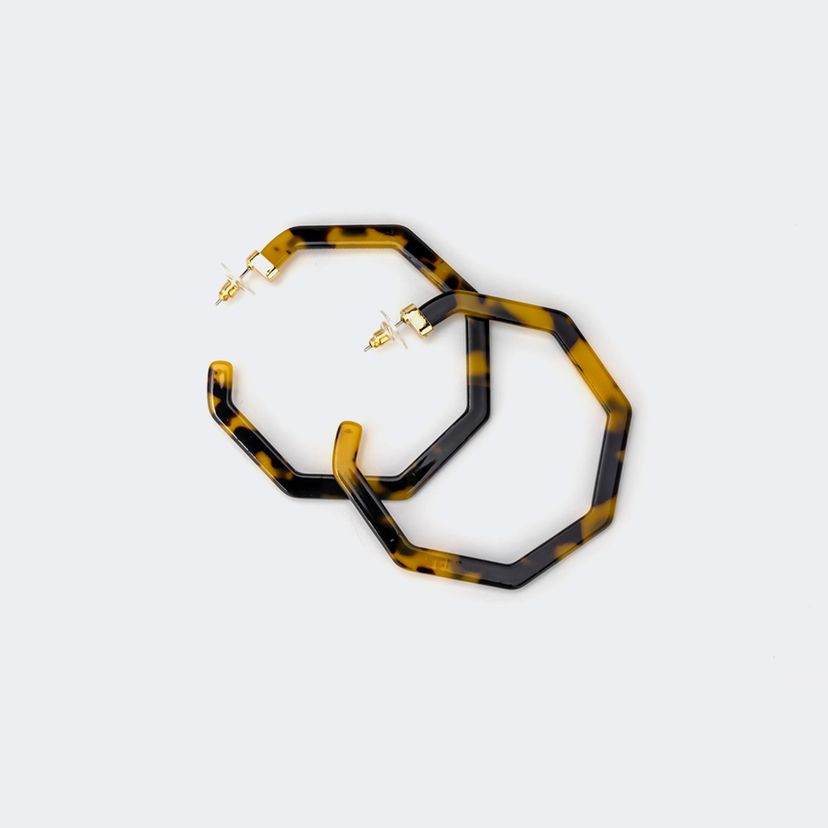 Greta Tortoise Ohrring