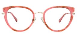 Alfonso Rosa Tortoise Cateye Brille0