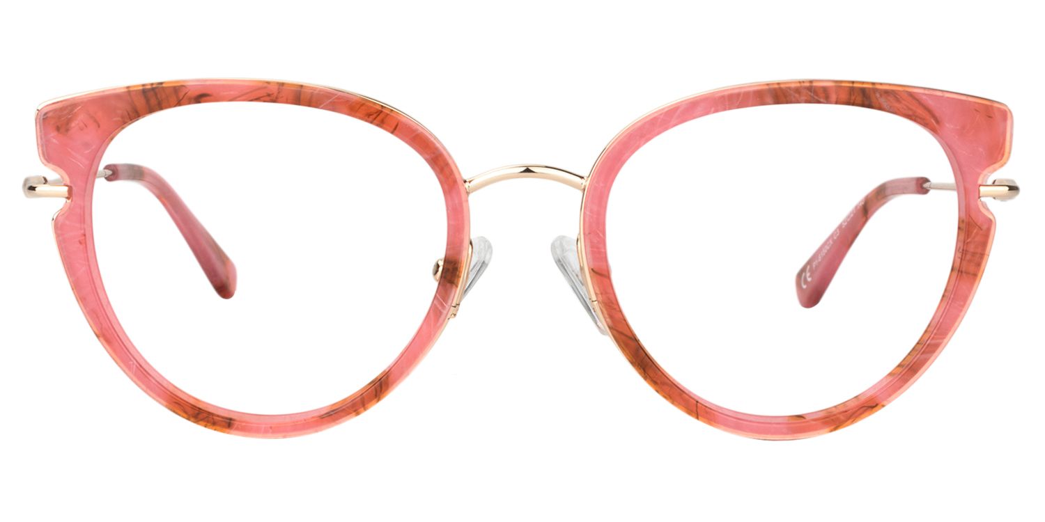 Alfonso Rosa Tortoise Cateye Brille0