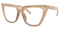 Phillip Beige Cateye Brille1