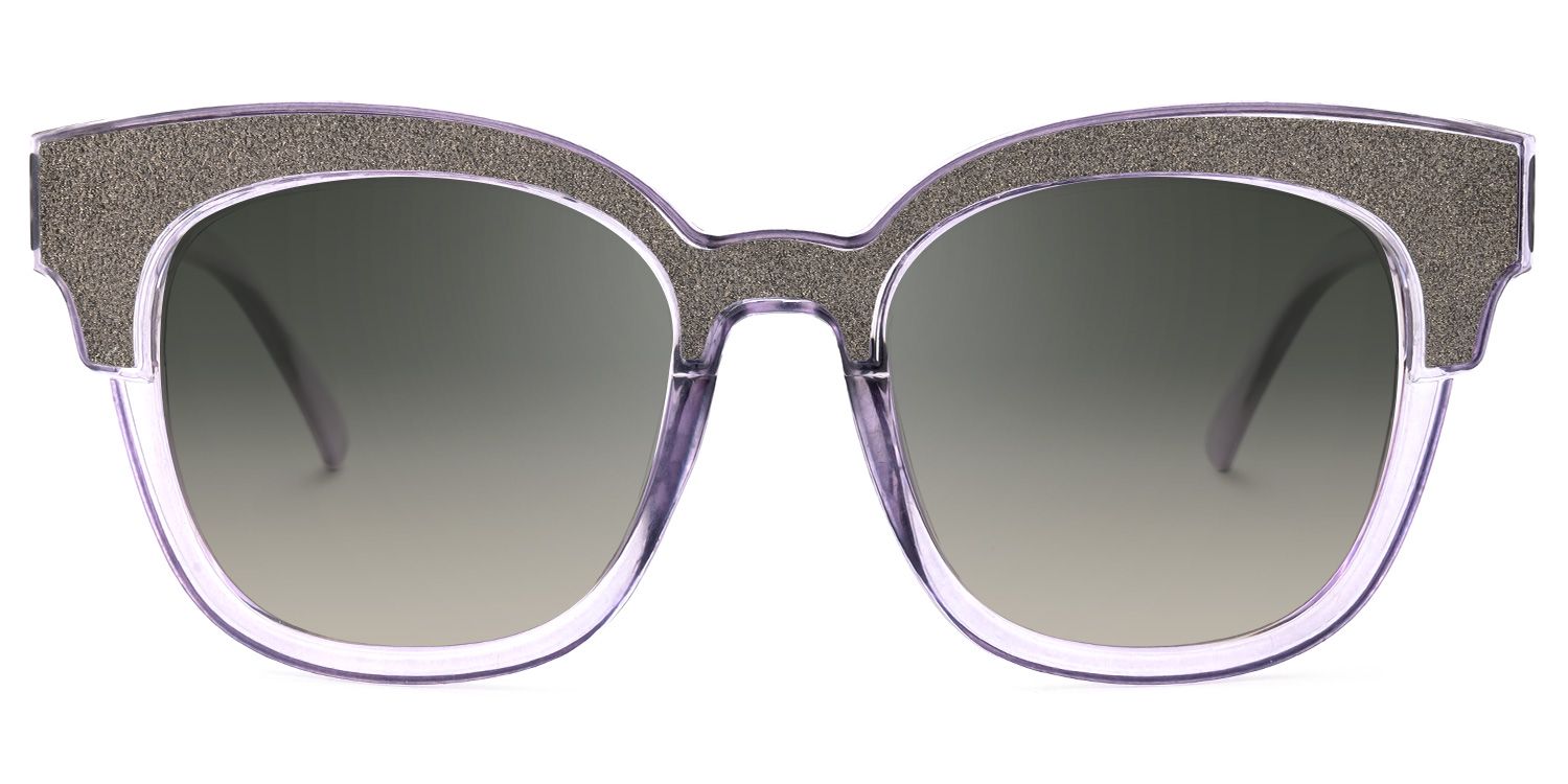 Skerritt Helllila Cateye Sonnenbrille0