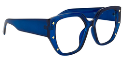Fletcher Dunelblau Geometrisch Brille1