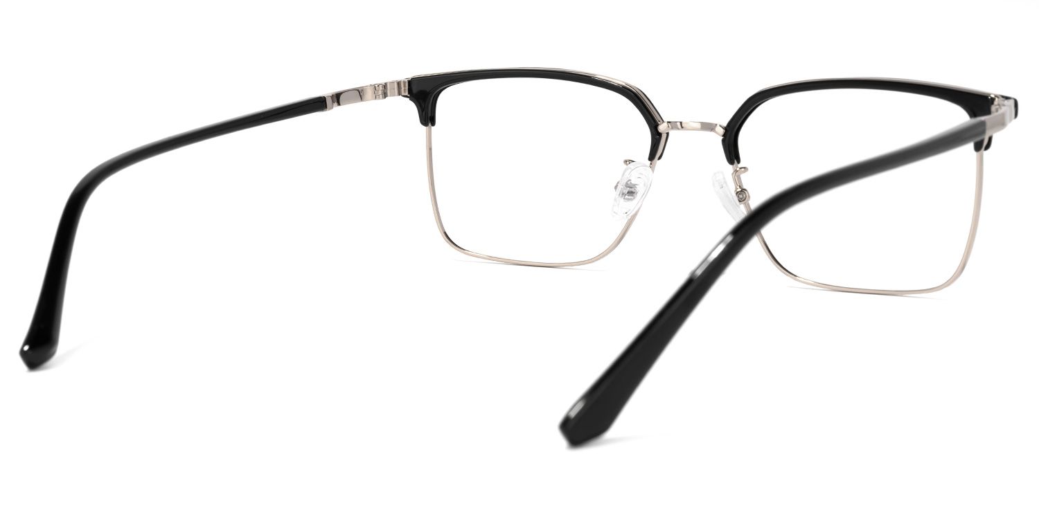 Gisela Schwarz Rechteckig Brille4