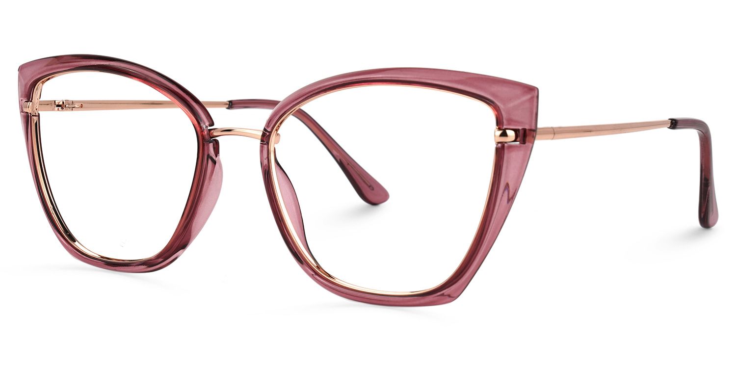 Montalvo Rosa Cateye Brille1