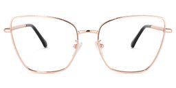 Qasim Rosa Cateye Brille0