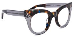 Godwin Grau Schildkröte Cat Eye Brille2
