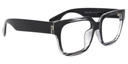Colin schwarz rechteckige Brille2