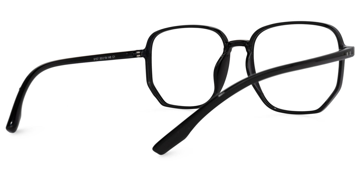 Thaddeus Schwarz Geometrisch Brille2