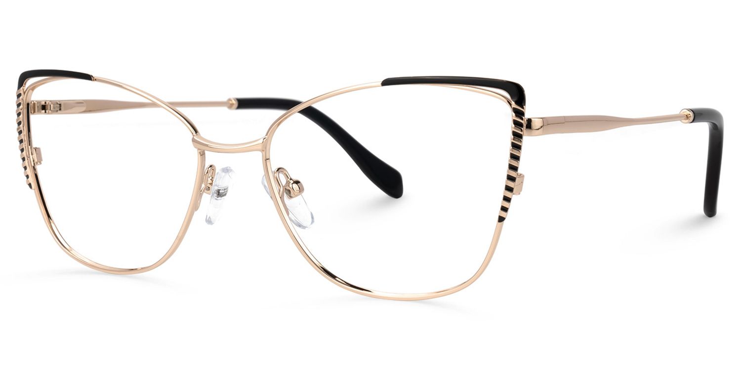 Marett Schwarze Gold Cayeye Brille1