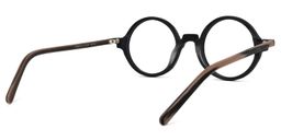 Otto Schwarz Rund Brille3