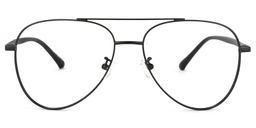 Paige Schwarz Pilot Brille0