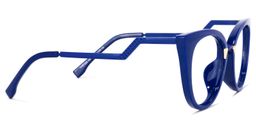 Jacqueline Dunkelblau Cateye Brille3