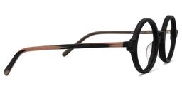 Otto Schwarz Rund Brille2