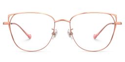 Unica Rosa-Gold Cateye Brille0